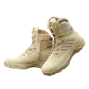 Bottes de randonnée tactiques pour hommes et femmes - Style <span class=keywords><strong>militaire</strong></span> - Chaussures d'entraînement de plein air à tige haute - Product Image 5