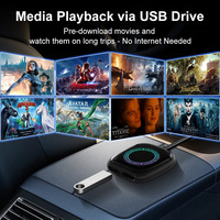 FCL Grenzüberschreitender Kabelgebundener zu Kabelloser 2G 16GB CarPlay Adapter Android Auto für Konverter WiFi USB/Type-C Fahrzeug-Infotainmentsystem