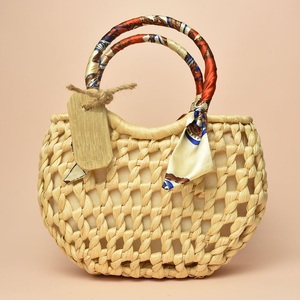 Sacs à main en paille de jacinthe d'eau pour femmes et dames, vente en gros - Product Image 4