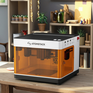 Atomstack P1 Dual Diode IR nhỏ Laser Engraver giấy Cutter Head Home giáo dục Máy tính để bàn Laser đánh dấu khắc máy laser - Product Image 1