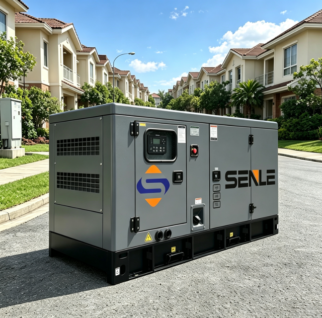Diesel Generator Silent Set 20kW 30kW 50kW 60kW 3 Phase Water Cooled ATS Industrial Backup Low Noise Power Genset Manufacturers