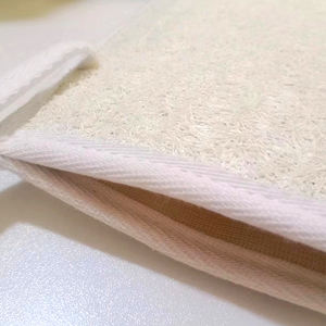 Loofah à <span class=keywords><strong>bouche</strong></span> plate pour le <span class=keywords><strong>bain</strong></span> – Nettoyant exfoliant <span class=keywords><strong>naturel</strong></span> pour la peau – Fournitures hôtelières - Product Image 5