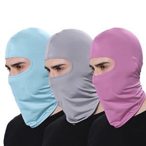 Vente en gros, cagoule d'été pour hommes personnalisée, cagoule respirante <span class=keywords><strong>de</strong></span> cyclisme à couverture complète, cagoule <span class=keywords><strong>de</strong></span> ski - Product Image 1