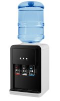 Distributeur d'eau électrique de table, chaud et froid, portable, avec refroidissement par compresseur et réfrigérant R134a