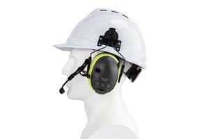 Casque anti-bruit électronique Bluetooth OEM NRR 24dB CE ANSI S3.19 à fixation <span class=keywords><strong>sur</strong></span> casque de sécurité, <span class=keywords><strong>protection</strong></span> <span class=keywords><strong>auditive</strong></span> pour la tête - Product Image 6