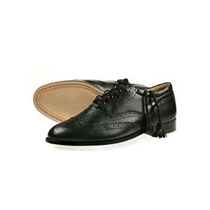 Chaussures unisexes en cuir noir de qualité supérieure, matériaux de haute qualité, finition élégante, semelle robuste, confort optimal, respirantes, séchage rapide, personnalisables - Product Image 1