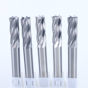 Tungstène personnalisable 6 cannelures carbure 6F <span class=keywords><strong>carré</strong></span> 55hrc fraises en bout Cnc carbure Six cannelures fraises sont utilisées pour la <span class=keywords><strong>coupe</strong></span> - Product Image 2