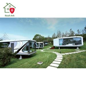 Hôtel Capsule de Luxe en Conteneur Préfabriqué Type Micro-Maison avec Remorque à Bateau pour Complexe Hôtelier Écologique et de Taille Personnalisable - Product Image 4