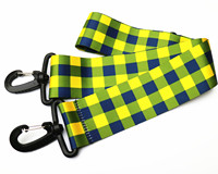 Sangle de porte-chaussures de ski et de snowboard réglable personnalisée, bandoulière colorée avec crochet et boucle, sangle de ski personnalisée