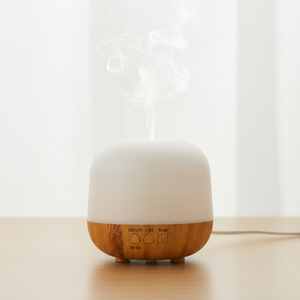 Diffuseur d'arômes électrique 250 ml effet bois pour huiles essentielles – Idéal chambre, maison et bureau - Product Image 1