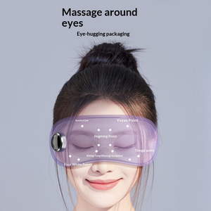 Heating massage eye <b>mask</b> hot stone graphene flexible massage device eye protection <b>sleep</b> <b>mask</b> light blocking - Product Image 2