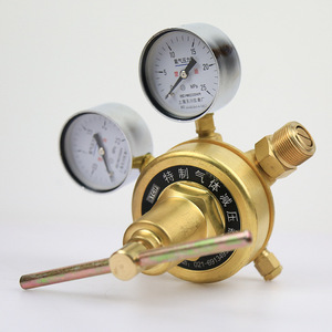 ตัวควบคุมแรงดันเทียนชวน รุ่น YQYG-754 วาล์วทองเหลืองสำหรับออกซิเจน 2.5*25MPa - Product Image 1
