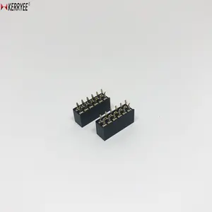 U type terminal 2.54mm female hedaer connector 12P