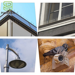 Pointes <span class=keywords><strong>anti</strong></span>-oiseaux en acier inoxydable pour extérieur, dissuasives contre les oiseaux, empêchent les <span class=keywords><strong>pigeons</strong></span> d'approcher - Product Image 5