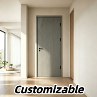 Porte extérieure composite bois-aluminium anti-UV de qualité supérieure avec remplissage en bois massif pour la construction de chalets de luxe