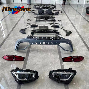 Mingyang New <strong>Tuning</strong> Car Bumper Bodykit with Headlights &amp; Taillights 16-19 for BENZ <strong>GLC</strong> X253 Screw-On Retrofit/Upgrade Kit - Product Image 2