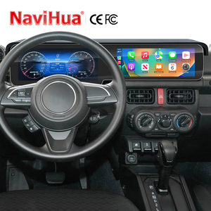 Navihua - Nuevo Sistema de Audio para Auto con Pantalla Dual Android, Carplay, Android Auto y Panel de Instrumentos LCD para Suzuki Jimny JB74 - Product Image 4