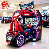 Simulateur de course automobile, machine d'arcade 1 place, écran HD 42 pouces, à monnayeur, commercial, pour parc d'attractions, vente en gros, personnalisable