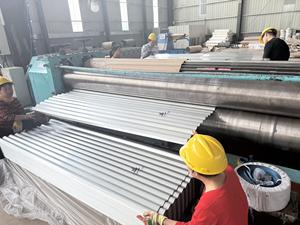 מתכת קיר בידוד אלומיניום קירוי לוח סגסוגת ציפוי אלומיניום גיליון גלי - Product Image 4