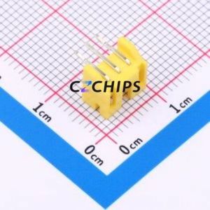 HC-PH-3AWD-Y-K-10 Wire-to-Board Pin Header Bent Lead Through Hole,P=2mm Connector 1x3P 2mm Right Angle Insert PH - Product Image 2