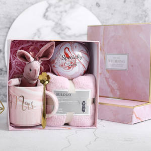 Ducha promocional, tazas <span class=keywords><strong>de</strong></span> vidrio más nuevas, cuchara <span class=keywords><strong>de</strong></span> juguete, Toalla <span class=keywords><strong>de</strong></span> baño suave, juguete <span class=keywords><strong>de</strong></span> conejo, 5 piezas, juego <span class=keywords><strong>de</strong></span> regalo <span class=keywords><strong>de</strong></span> boda para niñas y mujeres - Product Image 4