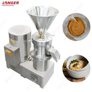 Máquina trituradora de granos de cacao de Tahini, pequeña escala, trituradora de nueces comerciales de mantequilla de maní, precio, máquina de fabricación de humus - Product Image 3
