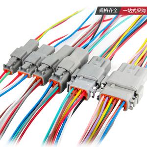 Otomotiv Kablo Demeti DTM06-2S Su Geçirmez Konnektör DTM04-12PA Erkek ve Dişi 2/4/6/8 Fiş Çin - Product Image 5