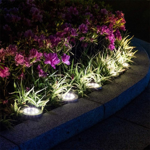 Luz <span class=keywords><strong>de</strong></span> Tierra solar LED Luz <span class=keywords><strong>de</strong></span> jardín impermeable Lámpara <span class=keywords><strong>de</strong></span> punto subterráneo Decoración <span class=keywords><strong>de</strong></span> patio <span class=keywords><strong>de</strong></span> préstamo al aire libre - Product Image 2