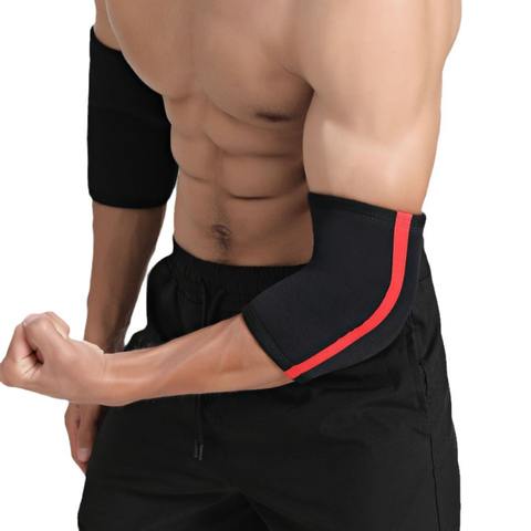 Hercules 7mm Powerlifting Elbow Pads Fitness Weight Squat & Bench Press Equipment Pressurized Protection for Training