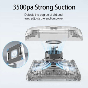 Automático Elétrico Doméstico Janela Limpeza Robô Inteligente Caminho Planejamento Water Spray Feature APP/Controle Remoto Cleaner - Product Image 5