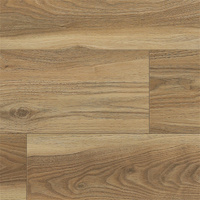 Interlock SPC Holzoptik Eiche Wasserdichter Kratzfester Klick-Plankenboden Breite Dielen Grafikdesign Modern für Innenräume Zuhause und Büro