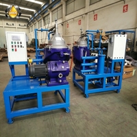 Équipement de purification et de recyclage d'huile de machine avec disques à l'intérieur du tambour, séparation en couches minces pour la séparation d'émulsions