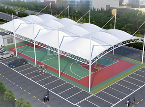 Ngoài trời kiến trúc độ bền kéo vải mái che màng cấu trúc lều cho bóng rổ sân tennis sân vận động - Product Image 3