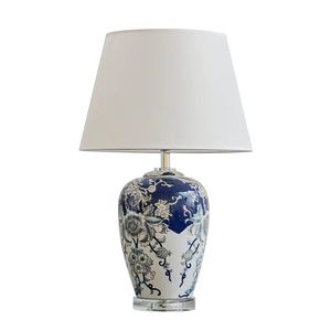 Phòng khách sử dụng pha lê cơ sở sang trọng bảng đèn thiết kế cơ thể Gốm Nhiều bàn đèn hai kích cỡ - Product Image 4