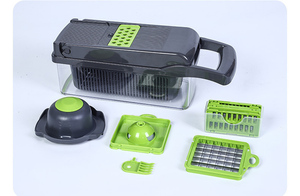 Smile Mom-utensilios de cocina, rebanador de verduras de mano, <span class=keywords><strong>Manual</strong></span>, picador rápido de plástico, juegos de herramientas, hoja - Product Image 5