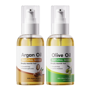 Aceite de Oliva para el Cabello al por Mayor, Nutritivo, Reparador, Anti-Frizz, Tratamiento para Cabello Dañado, Cuidado del Cuero Cabelludo, Brillo y Suavidad - Product Image 5