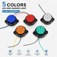 Nouveau design, haute qualité, ENSAITE DH-006, feux de position latéraux LED 12V 24V pour camion, remplacement pour remorque, affichage 7 segments