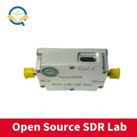Amplificateur de Signal RF LAN TYPE-C à Gain 20DB à planéité élevée 10Mhz-6GHz pour logiciel HAM SDR et composants électroniques Radio FM