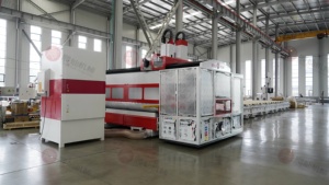 5 Axis CNC Panel Processing Center for Refrigerated <strong>Truck</strong> RV Camper Insulated Wall Panel Manufacturing - Product Image 3