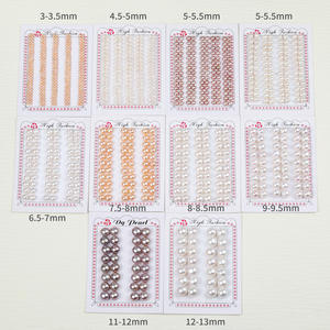 Halfround/Bun hình nhiều màu nước ngọt Edison ngọc trai cho tự làm đồ trang sức ngọc trai làm bông tai vòng cổ vòng đeo tay Trâm - Product Image 4