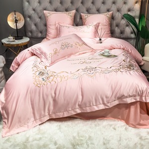 Parure de lit de luxe 100% coton, taille <span class=keywords><strong>Queen</strong></span>, Sikl, housse de couette en Textile doux pour mariage et maison, ensembles de literie, collections, drap de lit - Product Image 5