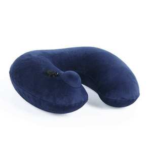 Inflatable U-<b>Shaped</b> Travel <b>Pillow</b> 28x28x14cm PVC Material For Airplane High Speed Rail Outdoor Use - Product Image 1