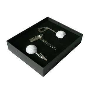 <strong>Golf</strong> Shaped Wine Bottle <strong>Corkscrew</strong> Opener Club Bar Kitchen Tool Set - Product Image 3