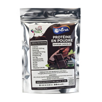 Poudre de protéines au chocolat naturel riche en vitamines pour la croissance des fesses et la prise de poids chez les femmes, étiquette personnalisée disponible