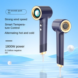 Nuovo Modello di Asciugacapelli Elettrico 1800W, Ioni Negativi, Silenzioso, Temperatura Costante, Asciugatura Rapida, 2 Velocità - Product Image 2