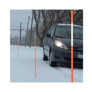 Marcadores de Nieve de Fibra de Vidrio FRP, Poste de Señalización para Entradas de Vehículos de 48 Pulgadas - Product Image 1
