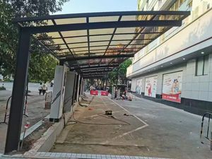 Cochera de lujo de alta calidad con marco de aluminio, garajes, toldos, cocheras, tubería de acero, toldo de garaje - Product Image 5