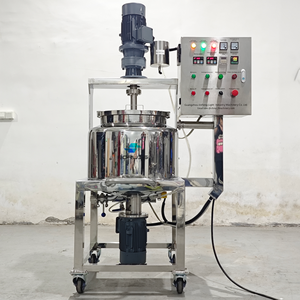 Novo Tanque de Mistura Industrial em Aço Inoxidável para Produtos Químicos, Shampoo, Sabão e Detergente com Agitador e Misturador de Líquidos - Product Image 3