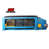 Ligne de production de machines à souder pour grillage gabion double hexagonal (double torsion), pour les murs gabions et la protection des berges de rivière