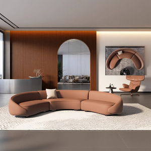 Canapé convertible en forme d'arc semi-circulaire pour la réception, les ventes, le bureau, le salon de beauté, le hall d'hôtel, le <span class=keywords><strong>club</strong></span>, la salle de loisirs, le restaurant - Product Image 6